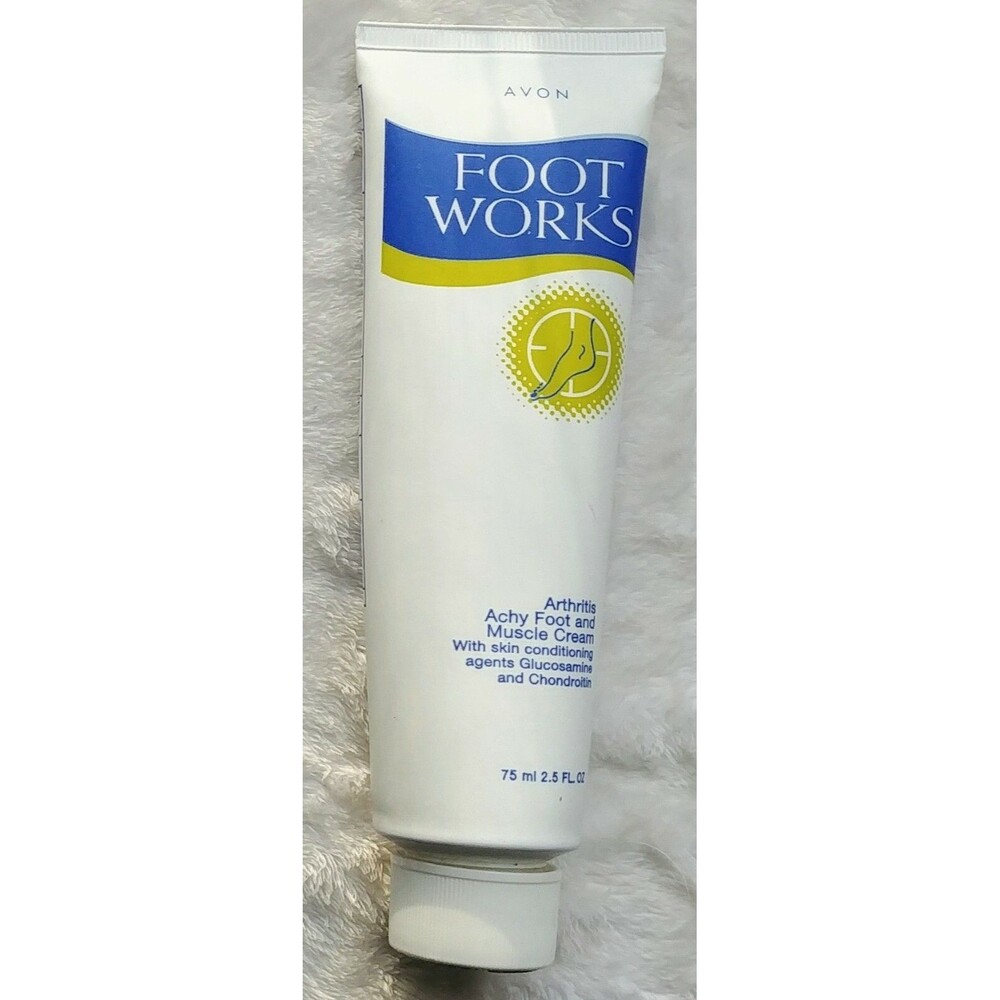 moisturizer new Foot Works arthritis medicated cream foot pain relief AVON